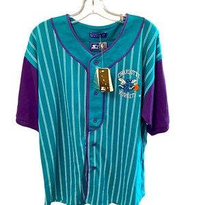 Vintage 90s Charlotte hornets Starter jersey